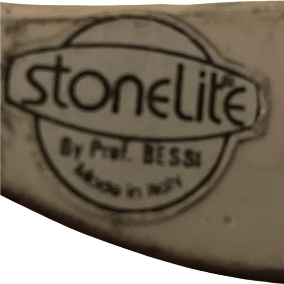 Rare Stonelite Venetian Wall Mask By Prof. BESSI; Hand Painted, Made In Italy - Picture 5 of 6